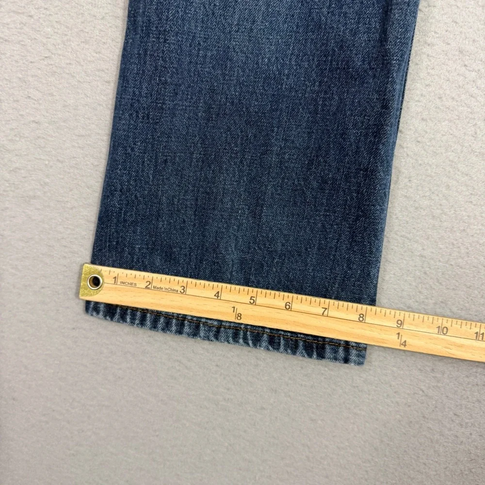 Levis 527 Slim Bootcut Jeans Men's 30x30 Blue Denim Y2K Western Rodeo Cowboy
